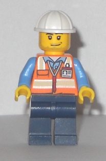 LEGO Minifigure-Space Engineer-Town / City / Space Port-CTY557-Creative Brick Builders